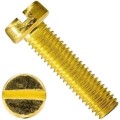 Винт DIN 84 латунь Винт DIN 84 латунь