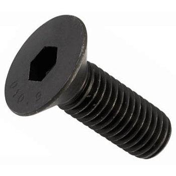 Винт М3х8 с потайной головкой и внутренним шестигранником DIN 7991 класс прочности 10.9